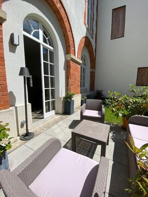 Studio Terrasse, Ancienne Maison De Champagne Реймс Экстерьер фото